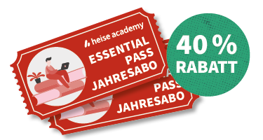 Ticket Essential-Pass Jahresabo mit grünem Störer 40% Rabatt